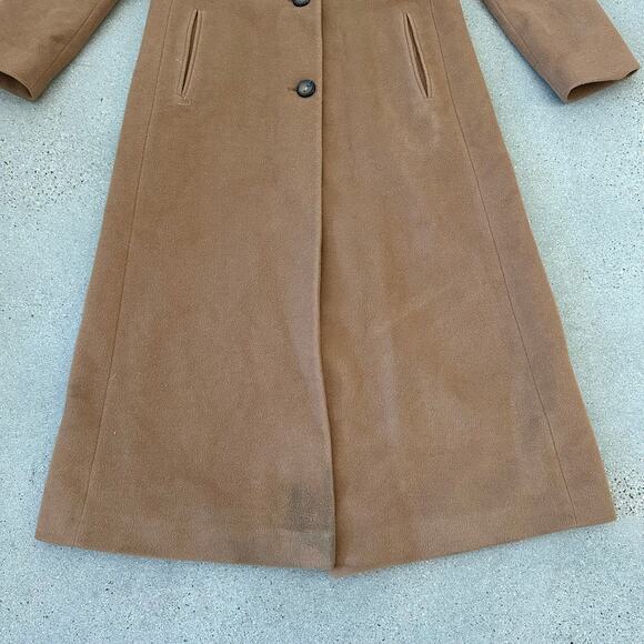 Fleurette Camel Wool Coat - Picture 3 of 8